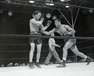 Joe Louis Punching Billy Conn