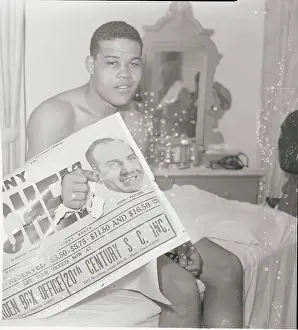 Joe Louis Punching Hand Through Ticket