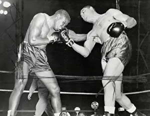 Joe Louis Punching Jimmy Bivins