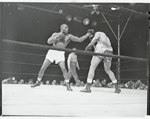 Hostility Prints: Joe Louis Receiving Head Punch