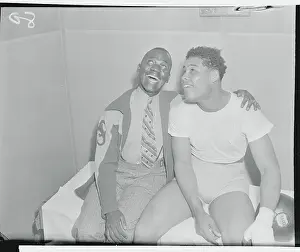 Joe Louis and Bill Robinson