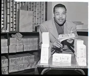 Ticket Prints: Joe Louis Showing Tickets