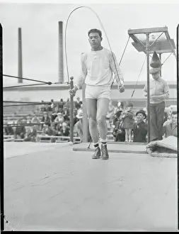 Kenosha Prints: Joe Louis Skipping Rope