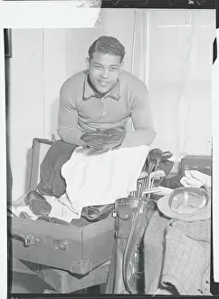 Kenosha Prints: Joe LouisUnpacking His Luggage