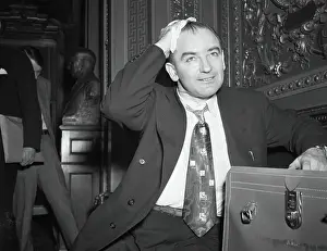 Joe McCarthy Mopping His Head