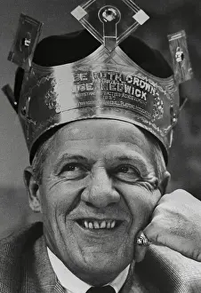 Joe Medwick Wearing Crown