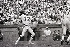 Passing Prints: Joe Namath Throwing Pass