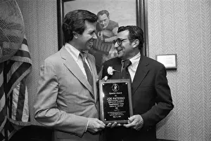 Joe Paterno Receives Plaque