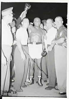 Joe Walcott After Victory