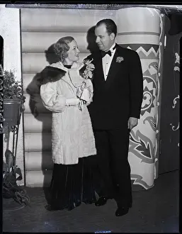 Banker Prints: Joh Meyer, Marion Nixon At Little Club