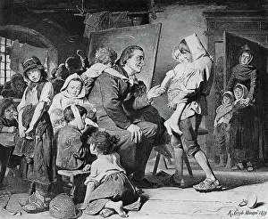 Johann Pestalozzi Teaching Children