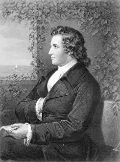 Johann Wolfgang von Goethe Engraving