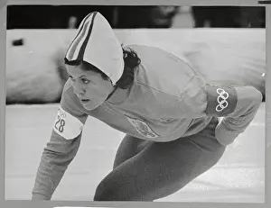 Grenoble Prints: Johanna Schut Skiing in Action