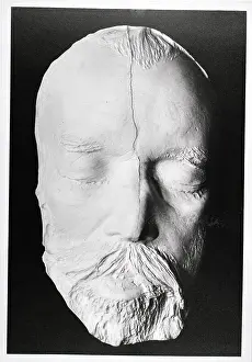 Cast Prints: Johannes Brahms Death Mask
