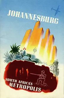 Brochure Prints: Johannesburg, South Africa's Metropolis