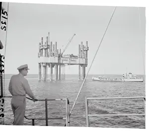 John Albers Watching a Passing Ship
