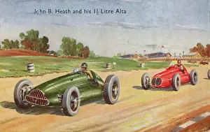 Kent Prints: John B. Heath and his 1 1/2 Litre Alta, c1953