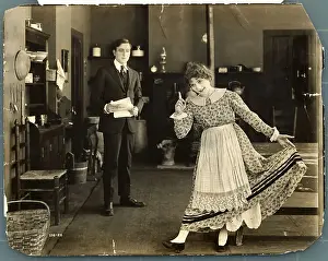 Directing Prints: John B. O'Brien Directing Mary Pickford