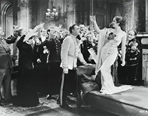 John Barrymore and Diana Wyward in Reunion in Vienna