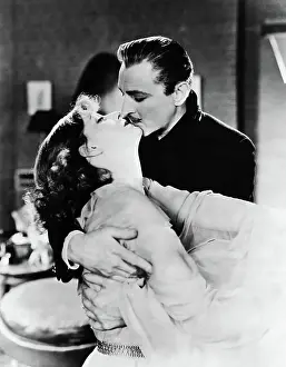 John Barrymore And Greta Garbo In Film
