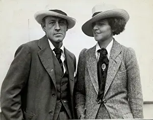Spouse Prints: John Barrymore W/Michael Strange