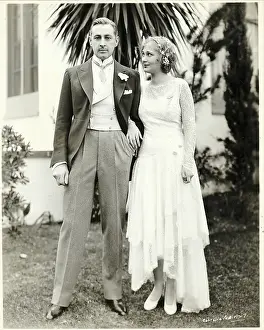 Newlyweds Prints: John Barrymore and Wife Dolores