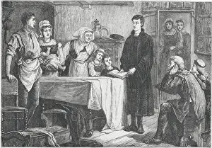 John Calvin Prints: John Calvin Spreading His Ideologies
