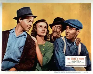 John Carradine And Henry Fonda In The Grapes Of Wrath