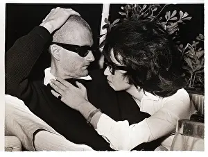 Haircut Prints: John D. Barrymore Jr. and Fiancee