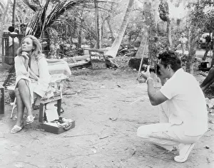 John Derek Photographing Ursula Andress