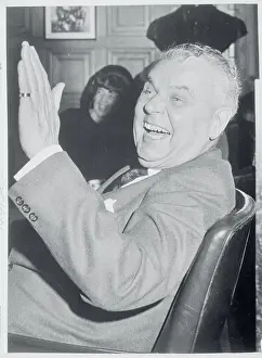 John Diefenbaker Waving and Smiling