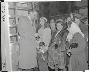 John Ericson Buying Tickets for Pier Angeli