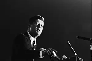 A046007 Prints: John F. Kennedy Campaign Event