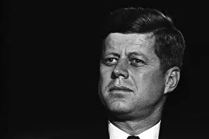 A046007 Prints: John F. Kennedy Campaign Event