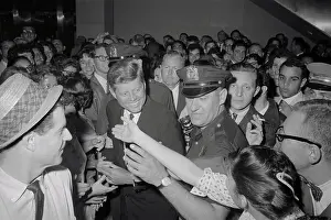 John F. Kennedy with Fans