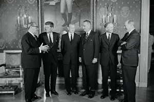 John F. Kennedy with Foreign Ministers