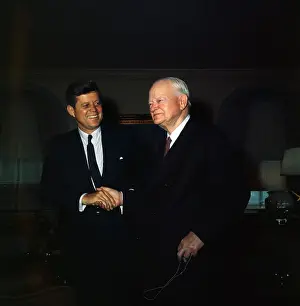 John F. Kennedy and Herbert Hoover