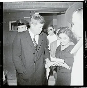 John F. Kennedy Interviewed by Helen Thomas