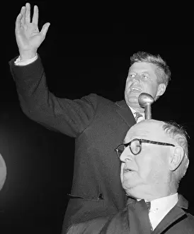 John F. Kennedy With James A. Farley