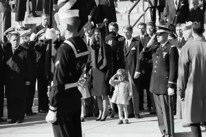 Mourning Prints: John F. Kennedy Jr. Saluting His Father at Funeral