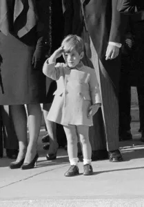 Loss Prints: John F. Kennedy Jr. Saluting His Father's Casket