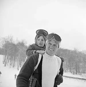Resort Prints: John F. Kennedy Jr. On His Uncle's Back