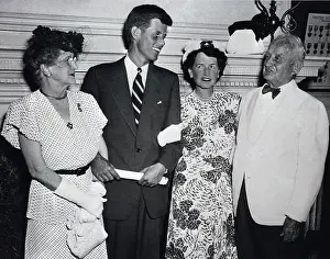 Generations Prints: John F. Kennedy With Mother and Grandparents