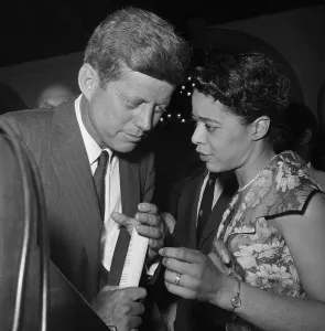 Committee Chair Prints: John F. Kennedy with Val Phillips