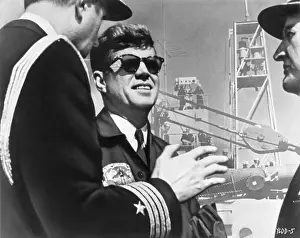 John F. Kennedy Wearing Sunglasses