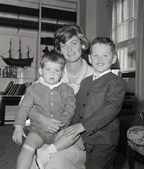 John F. Kennedy's Sister with her Children