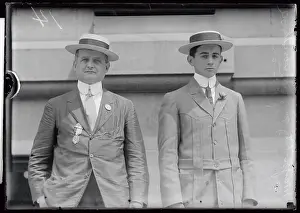 Fitzgerald Prints: John Fitzgerald with Son Thomas
