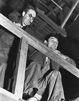 John Ford and Victor McLaglen