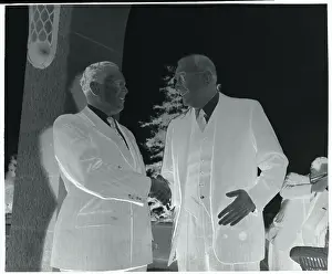 John Foster Dulles Being Greeted by Josip Broz