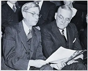 Conant Prints: John Foster Dulles And James B Conant
